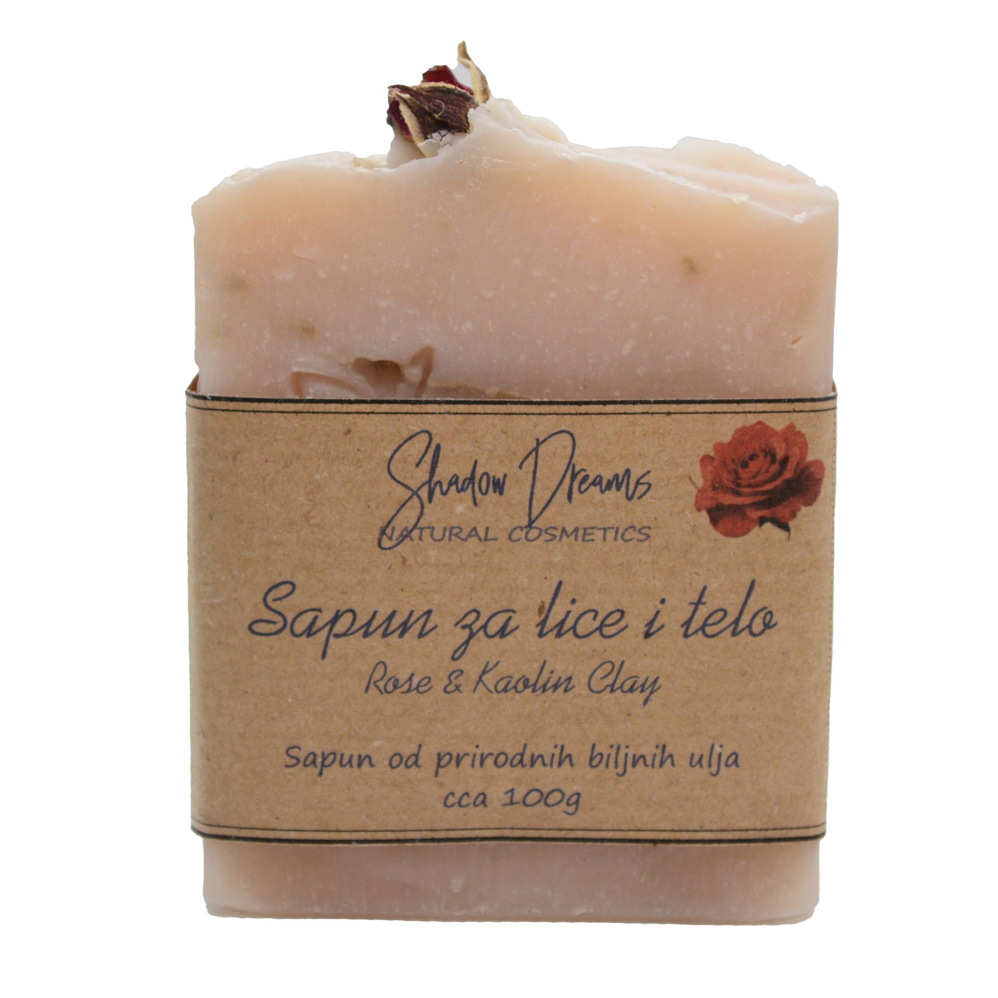 Ruža sa kaolin glinom